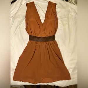 Brown dress